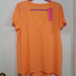 Lilly Pulitzer Etta V-neck, Size XL